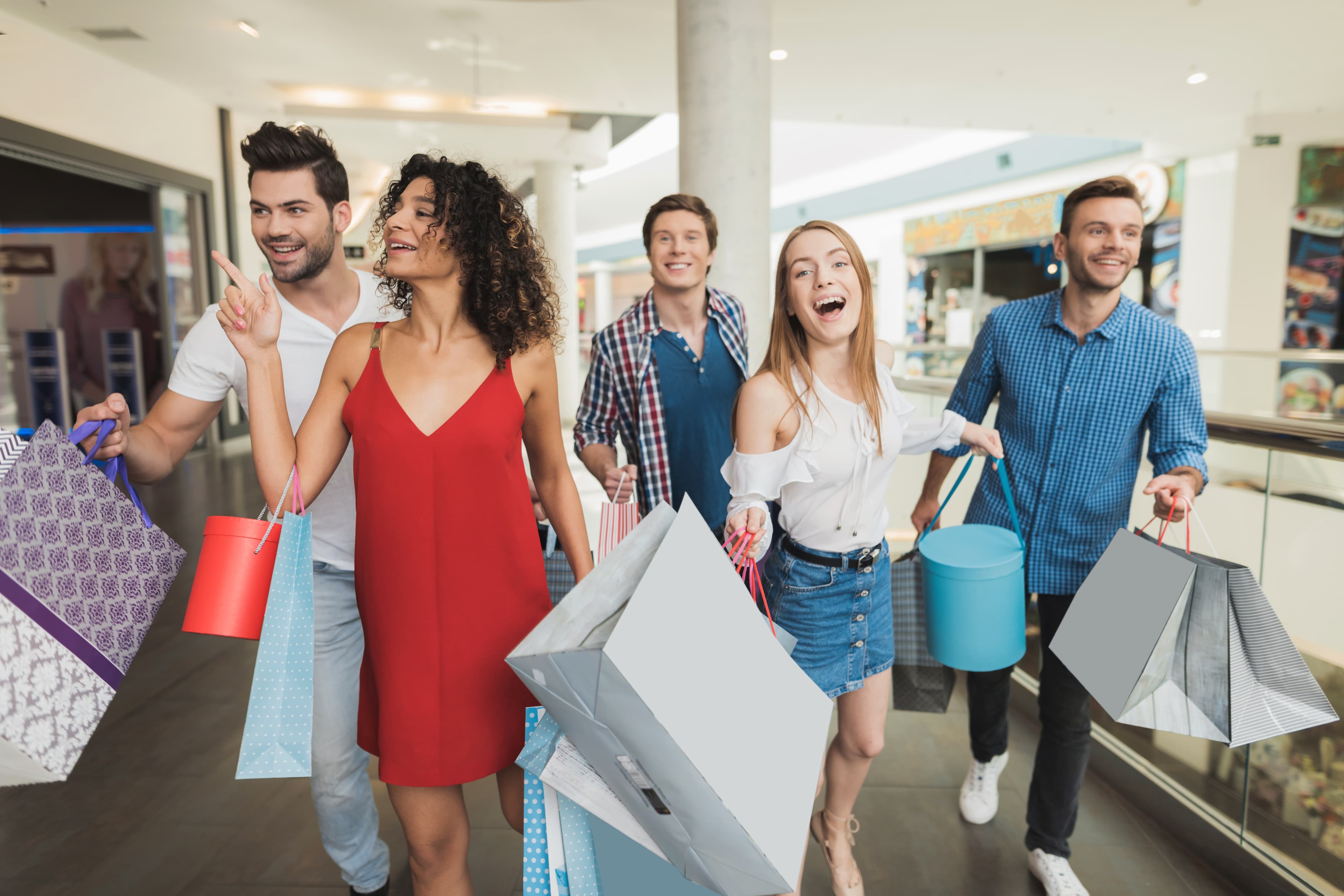 Customer using a mobile loyalty service